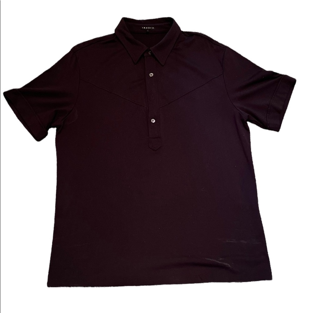 Theory Men’s short sleeve Polo L - Picture 2 of 5